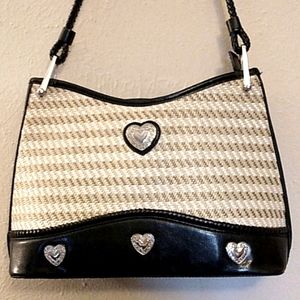 Heart Woven Handbag